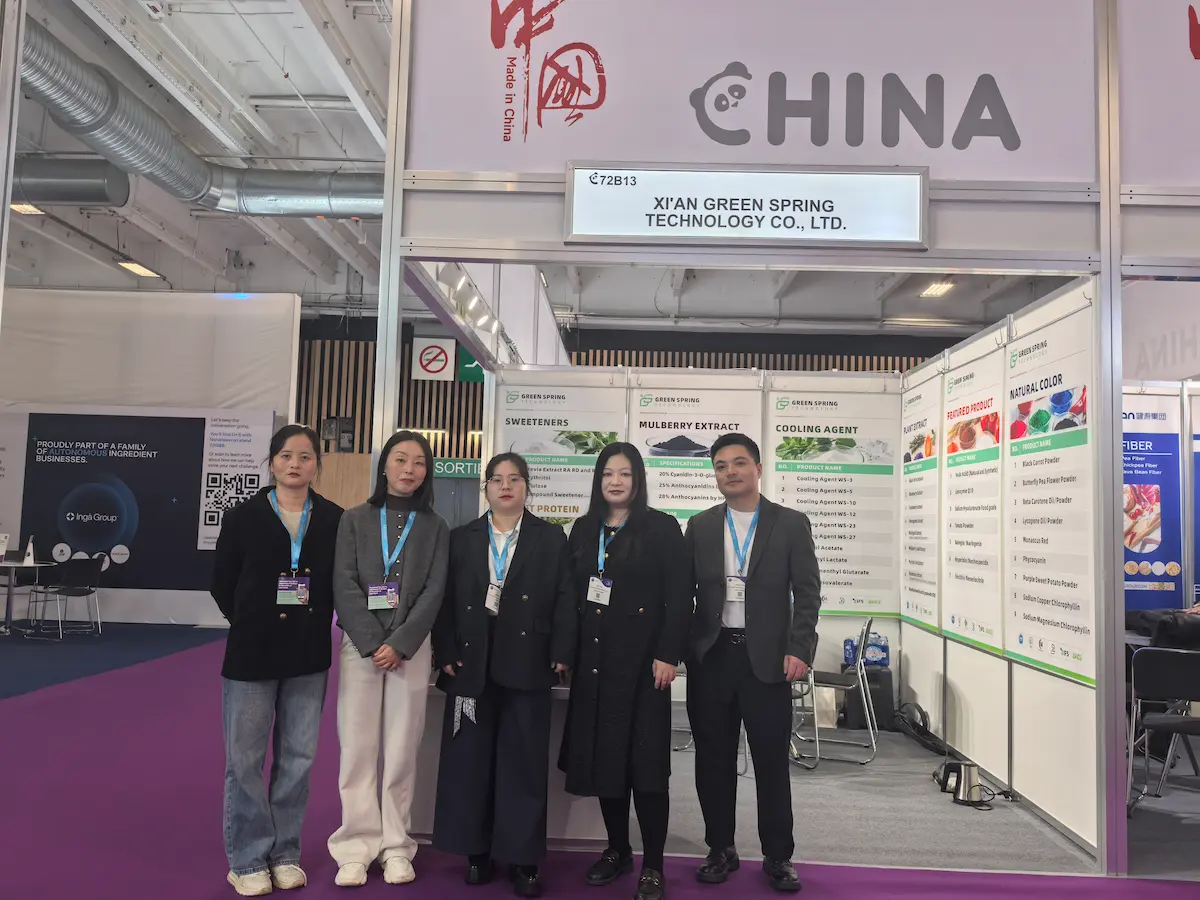 Green Spring Technology: Certified Natural Ingredients at Fi Europe 2025